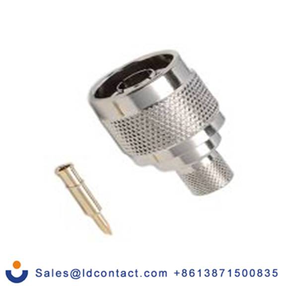 RS PRO,656-3614,N 连接器 公, 50 Ω, 电缆安装, 直向 N Type系列 压接