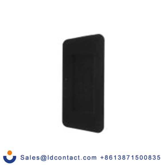 RS PRO,666-0932,D-Sub 连接器 防尘盖 母插, 15触点, 炭黑增强聚丙烯制, 黑色