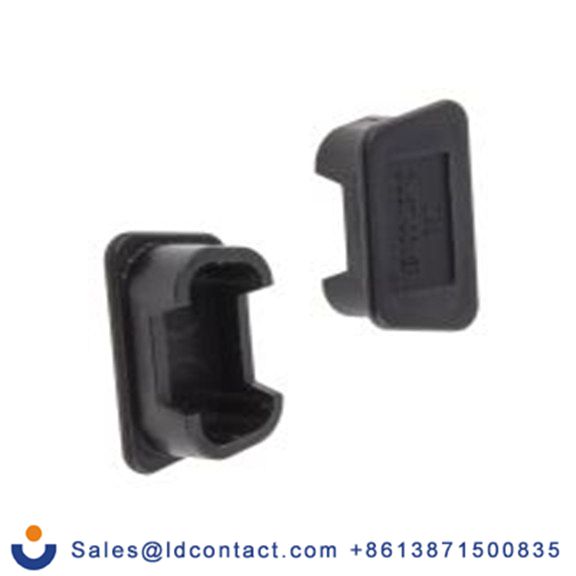 RS PRO,666-0939,D-Sub 连接器 防尘盖 母插, 9触点, 炭黑增强聚丙烯制, 黑色