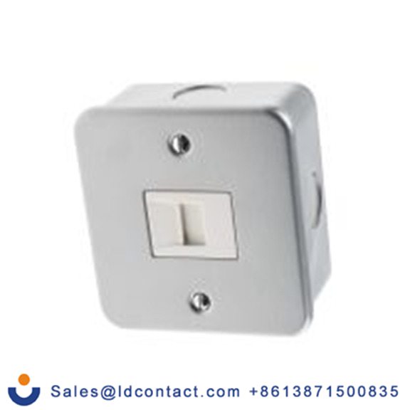 RS PRO,668-3686,, 白色 电话插座 1