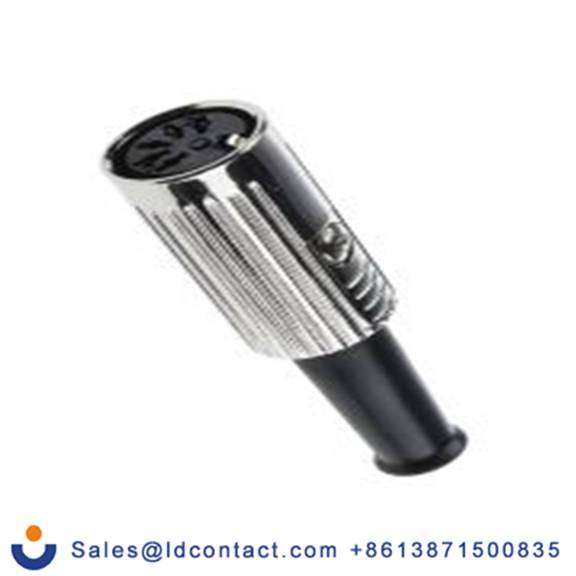 RS PRO,170-5541,DIN插座, Standard, DIN 41524, 5触芯, 电缆安装, 直向 4A 121系列, 60 V ac 母插