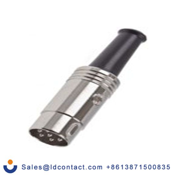 RS PRO,692-5481,DIN插头, Standard, DIN 45322, 6触芯, 电缆安装, 直向 4A 131系列, 60 V ac, 螺钉 公