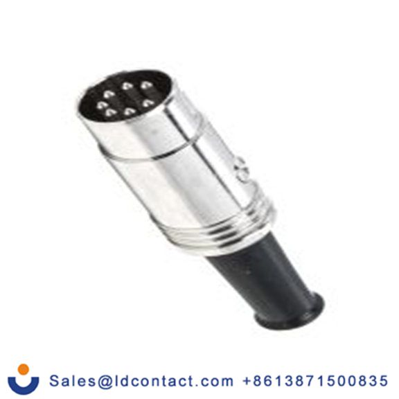 RS PRO,170-5549,DIN插头, Standard, DIN 45329, 7触芯, 电缆安装, 直向 4A 131系列, 60 V ac, 螺钉 公