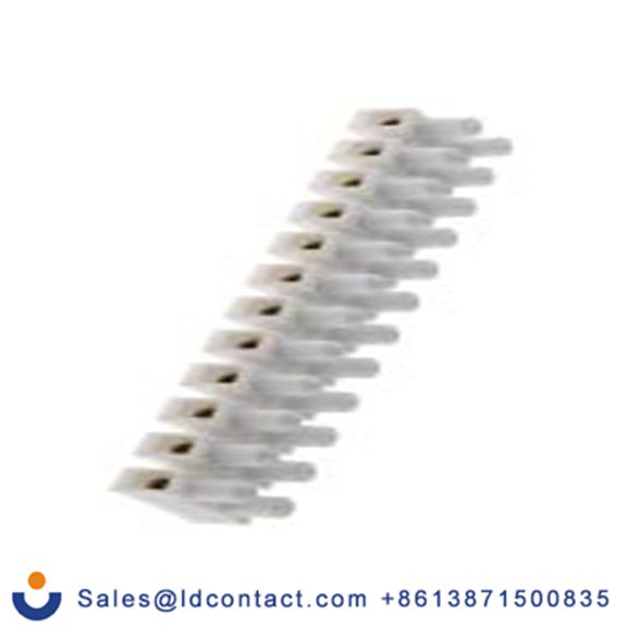 RS PRO,703-3818,非熔断型端子排, 12路, 10 mm节距, 380 V 24A, 线规12 AWG, 直接安装, 白色 螺钉, CPP系列