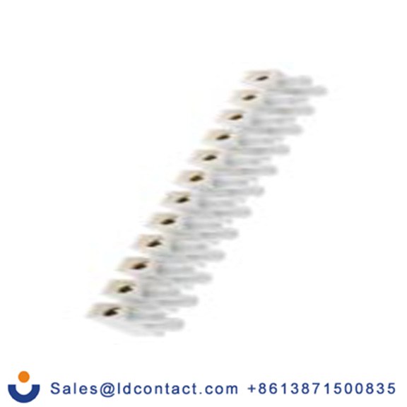 RS PRO,703-3820,非熔断型端子排, 12路, 15 mm节距, 400 V 76A, 线规6 AWG, 直接安装, 白色 螺钉, CPP系列