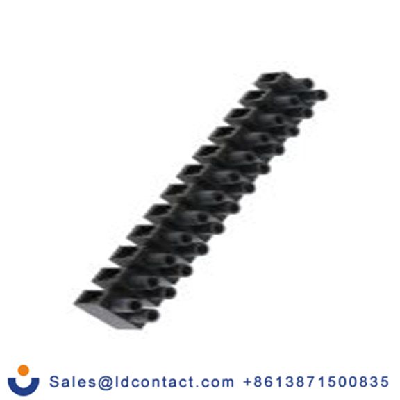 RS PRO,703-3842,端子束夹, 12路, 15 mm节距, 400 V 76A, 线规16 mm², 直接安装, 黑色 螺钉, CPP系列