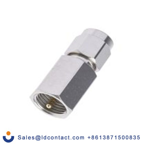 RS PRO,738-5765,射频适配器, 直向, 50 Ω阻抗 公, 900 MHz, 镀金色 公 黄铜触芯