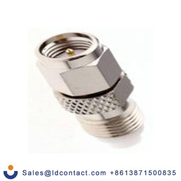 RS PRO,738-5777,射频适配器, 直向, 50 Ω阻抗 母插, 900 MHz, 镀金色 公 黄铜触芯