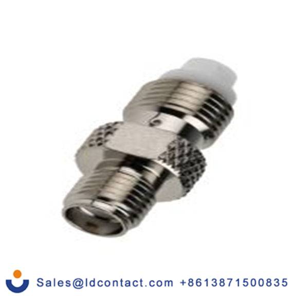 RS PRO,738-5780,射频适配器, 直向, 50 Ω阻抗 母插, 900 MHz, 镀金色 母插 铍铜合金触芯