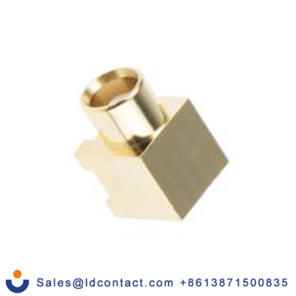 RS PRO,738-5803,MCX 连接器 母插, 50 Ω, PCB安装, 直角 MCX系列 焊接