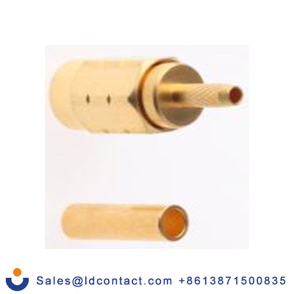 RS PRO,738-5894,SMA 连接器 公, 50 Ω, 电缆安装, 直向, 用于RG316/U, RG174线 SMA系列 压接