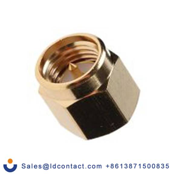 RS PRO,738-5939,射频适配器, 直向, 50 Ω阻抗 公, 6 GHz, 镀金色 母插 黄铜触芯