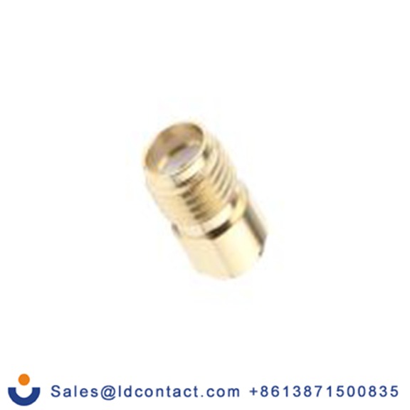 RS PRO,738-5941,射频适配器, 直向, 50 Ω阻抗 母插, 6 GHz, 镀金色 母插 铍铜合金触芯