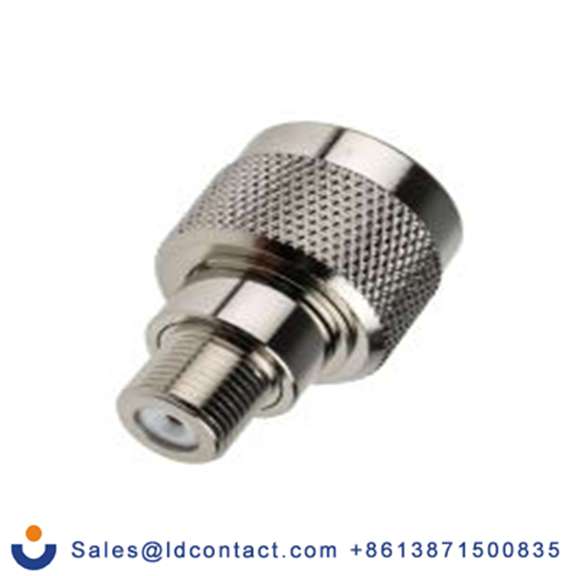 RS PRO,758-1613,射频适配器, 直向, 50 Ω阻抗 公, 11 GHz, 镀金色 母插 黄铜触芯