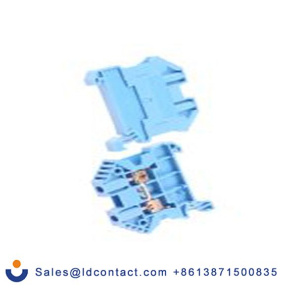 RS PRO,762-2503,1 馈通端子块, 1 kV, 2.5 mm²CSA, 蓝色, SRK系列 螺钉