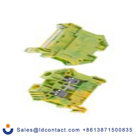 RS PRO,762-2531,接地端子排, DIN 导轨型, CSA 6 mm², 1 kV, 22/8 AWG线规 螺钉, 绿色, 黄色 聚酰胺外壳