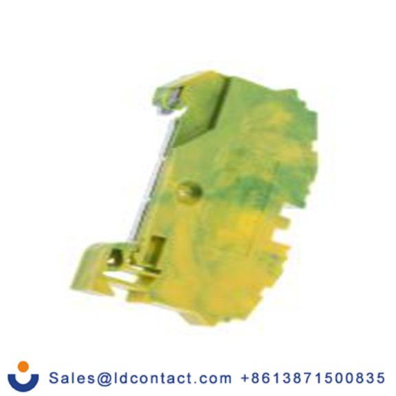 RS PRO,763-7416,1 DIN 导轨端子块, 1000 V, 2.5 mm²CSA, 黄色, 绿色, ZSL系列 弹簧夹