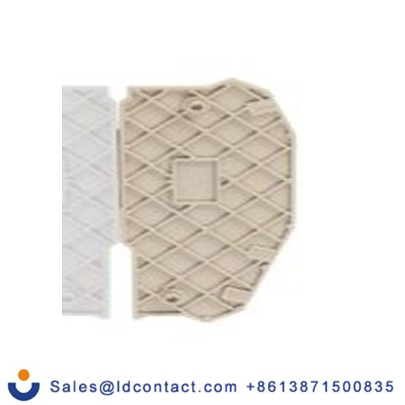 RS PRO,763-7435,ZRK 系列端子块，ZSL 系列端子块 盖轮廓载体, 尼龙 66制, 米色, ZAP系列