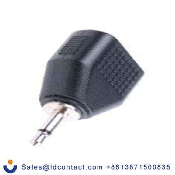 RS PRO,764-6773,适配器 3.5mm单声道类型 3.5mm 音频插孔类型 直向, 镀镍触点