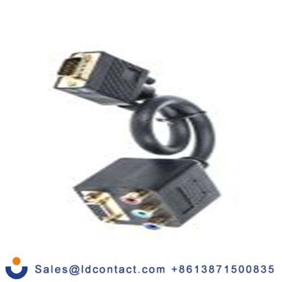 RS PRO,768-4169,AV适配器 VGA类型 公 直向, 镀金色触点 母插