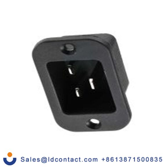 RS PRO,776-9135,C20, 直向 IEC 连接器, 面板安装, 250 V 公 20A, EMI系列