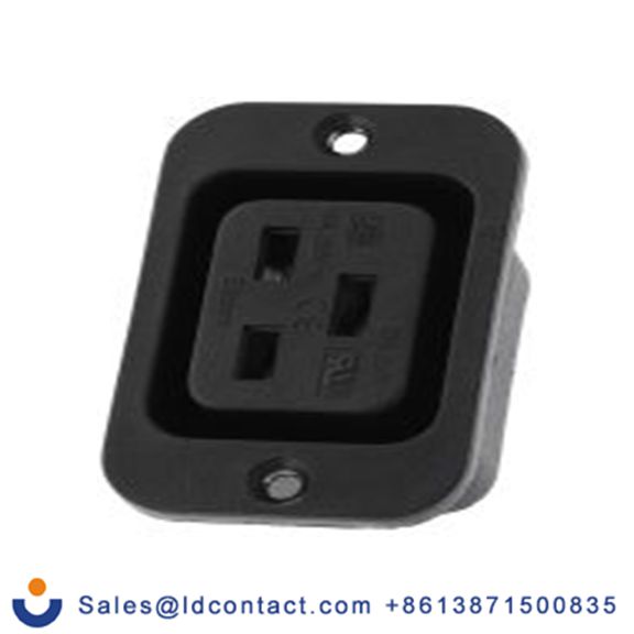 RS PRO,776-9144,C19, 直向 IEC 连接器, 面板安装, 250 V 母插 20A, EMO系列