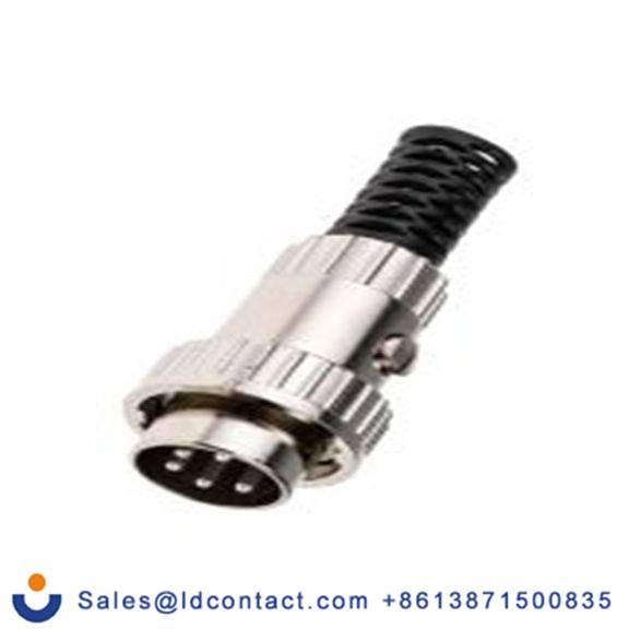 RS PRO,786-3445,DIN插头, Standard, 5触芯, 电缆安装, 直向 2A B-8003系列, 100 V ac, 扭锁 公