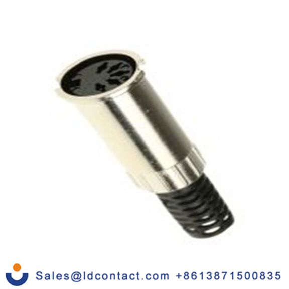 RS PRO,786-3476,DIN插座, Standard, 5触芯, 电缆安装, 直向 2A B-3098系列, 100 V ac, 扭锁 母插