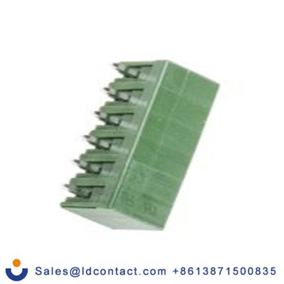 RS PRO,790-0881,6p插拔式接线端子 直向排针, 3.81mm间距, 10.0A, 300.0 v, THT安装, 焊接端接