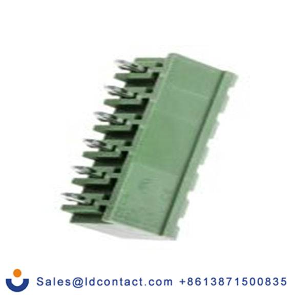 RS PRO,790-0960,6p插拔式接线端子 直向排针, 5.08mm间距, 16.0A, 300.0 v, THT安装, 焊接端接