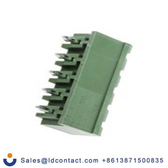 RS PRO,790-0966,5p插拔式接线端子 直向排针, 5.08mm间距, 16.0A, 300.0 v, THT安装, 焊接端接