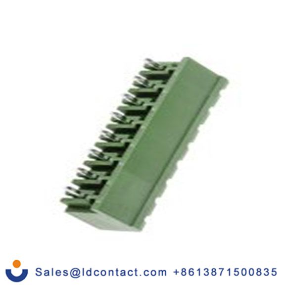 RS PRO,790-0972,8p插拔式接线端子 直向排针, 5.08mm间距, 16.0A, 300.0 v, THT安装, 焊接端接