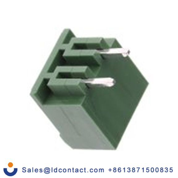 RS PRO,790-0994,2p插拔式接线端子 直向排针, 5.08mm间距, 16.0A, 300.0 v, THT安装, 焊接端接