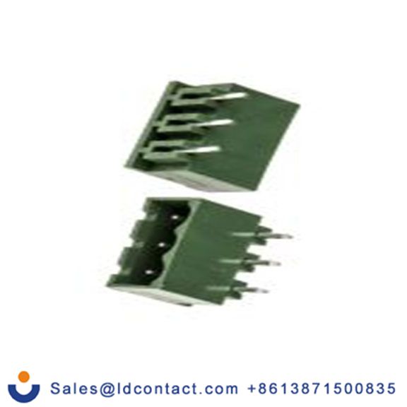 RS PRO,790-0998,3p插拔式接线端子 直向排针, 5.08mm间距, 16.0A, 300.0 v, THT安装, 焊接端接