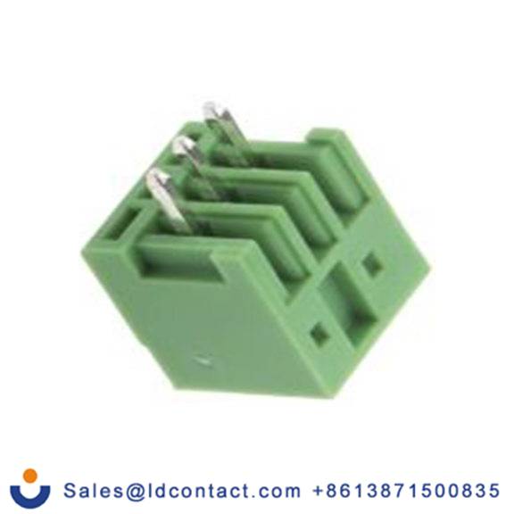 RS PRO,790-1219,3p插拔式接线端子 直向排针, 2.5mm间距, 4.0A, 125.0 v, THT安装, 焊接端接