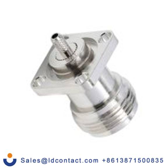 RS PRO,793-3588,N 连接器 母插, 50 Ω, 面板安装, 直向, 用于RG-174U线 N Type系列 压接