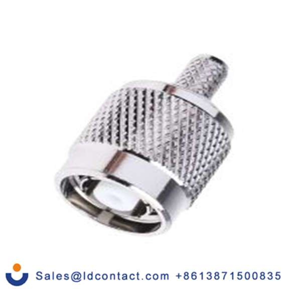 RS PRO,800-4334,TNC 连接器 公, 50 Ω, 电缆安装, 直向 TNC系列 压接