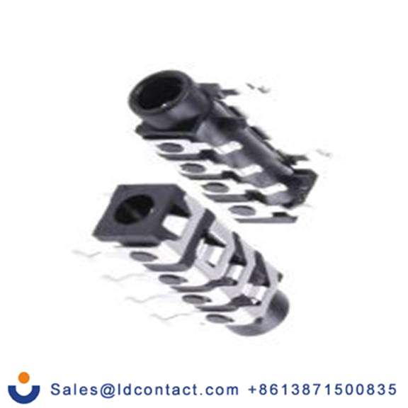 RS PRO,805-1661,3.5mm, PCB安装 复合视频 母插 焊接 4, 插孔连接器 直向, 银镍合金触芯, 黑色