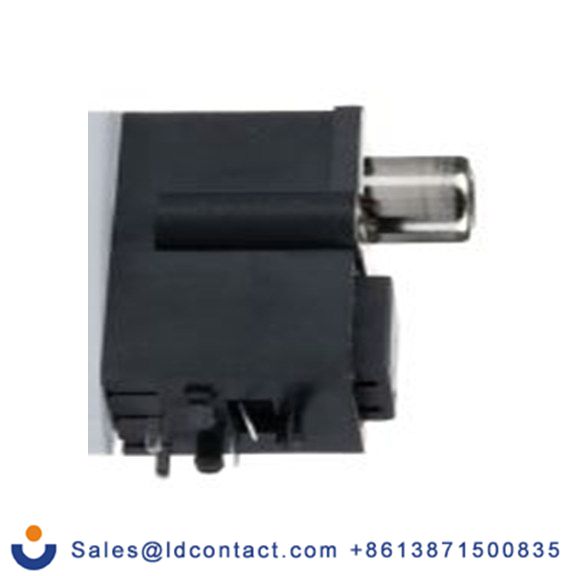 RS PRO,805-1687,插孔 光纤连接器, 多模, 9/125 μm光纤尺寸, 2dB插入损耗, 单工, PC抛光, 黑色, Toslink类型, OTJ-5系列