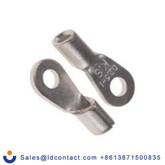 RS PRO,809-2221,非绝缘 铜 环形端子, Φ2.7 mm内环 22 AWG, 3 mm螺栓, 灰色 16 AWG, -40 °C至150 °C DRNB系列