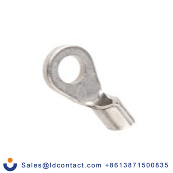 RS PRO,809-2228,非绝缘 铜 环形端子, Φ4.3 mm内环 22 AWG, M4螺栓, 灰色 16 AWG, -40 °C至150 °C DRNB系列