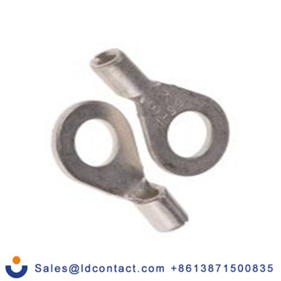 RS PRO,809-2237,非绝缘 铜 环形端子, Φ5.3 mm内环 22 AWG, 10螺栓, 灰色 16 AWG, -40 °C至150 °C DRNB系列