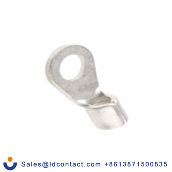 RS PRO,809-2243,非绝缘 铜 环形端子, Φ4.3 mm内环 16 AWG, 8 mm螺栓, 灰色 14 AWG, -40 °C至150 °C DRNB系列