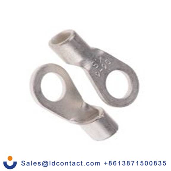 RS PRO,809-2265,非绝缘 铜 环形端子, Φ6.5 mm内环 12 AWG, 6.5 mm螺栓, 灰色 10 AWG, -40 °C至150 °C DRNB系列