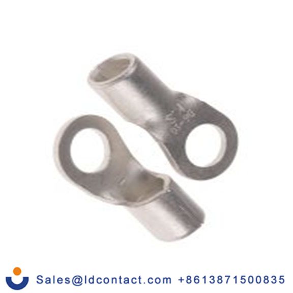 RS PRO,809-2274,非绝缘 铜 环形端子, Φ6.5 mm内环 8 AWG, 6.5 mm螺栓, 灰色 8 AWG, -40 °C至150 °C DRNB系列