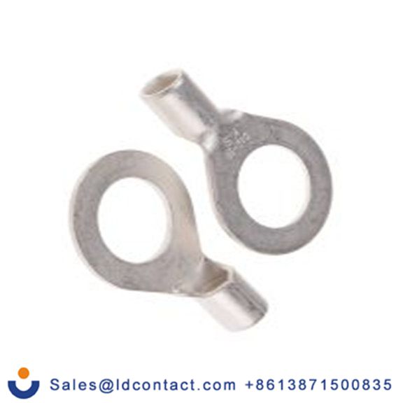 RS PRO,809-2280,非绝缘 铜 环形端子, Φ13 mm内环 8 AWG, 13 mm螺栓, 灰色 8 AWG, -40 °C至150 °C DRNB系列