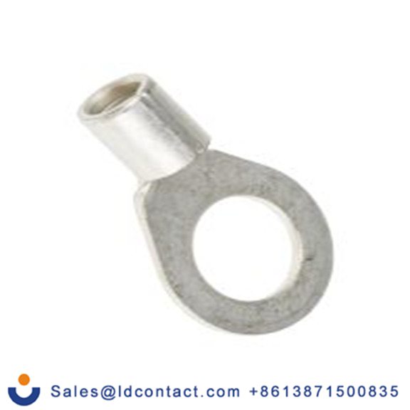 RS PRO,809-2287,非绝缘 铜 环形端子, Φ10.5 mm内环 8 AWG, 10.5 mm螺栓, 灰色 8 AWG, -40 °C至150 °C DRNB系列