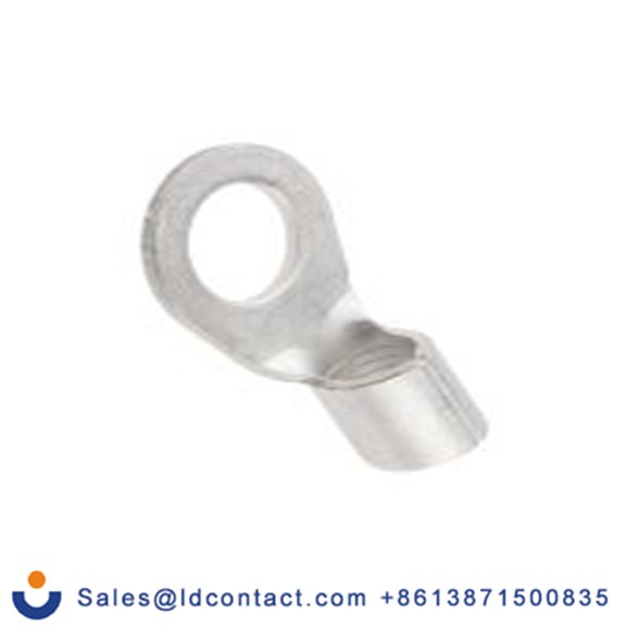 RS PRO,809-2290,非绝缘 铜 环形端子, Φ10.5 mm内环 6 AWG, 10.5 mm螺栓, 灰色 6 AWG, -40 °C至150 °C DRNB系列