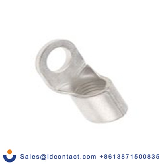 RS PRO,809-2293,非绝缘 铜 环形端子, Φ6.5 mm内环 6 AWG, 6.5 mm螺栓, 灰色 6 AWG, -40 °C至150 °C DRNB系列