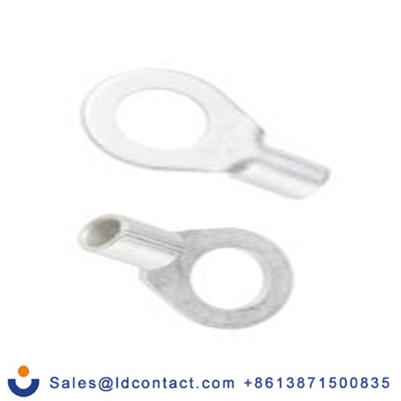 RS PRO,809-2300,非绝缘 铜 环形端子, Φ13 mm内环 6 AWG, 13 mm螺栓, 灰色 6 AWG, -40 °C至150 °C DRNB系列